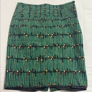 The Limited Green Patterned Women's Skirt